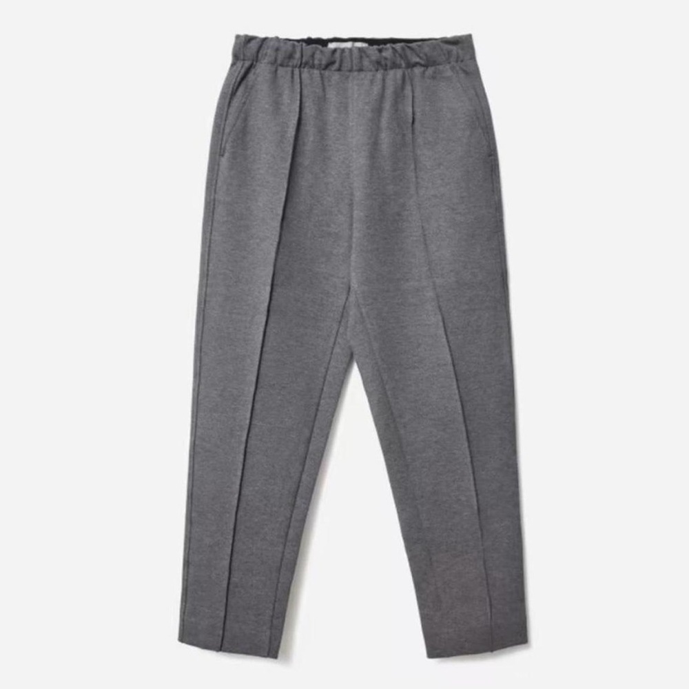 Everlane The Dream Pant in Heather Charcoal Gray Large - Picture 5 of 14